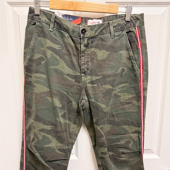 Sundry Camo Ankle Pants - Picture 2 of 12